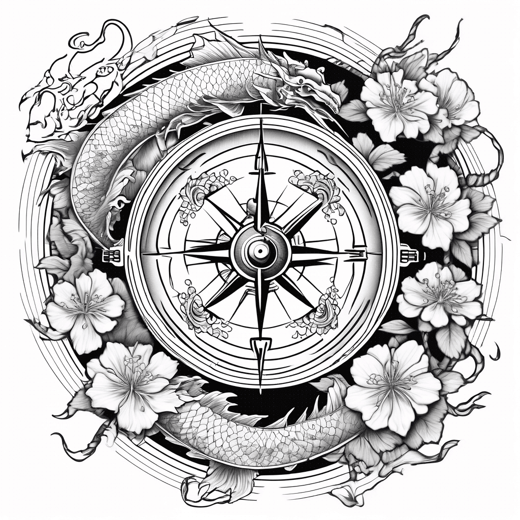 Japanese AI tattoo style preview